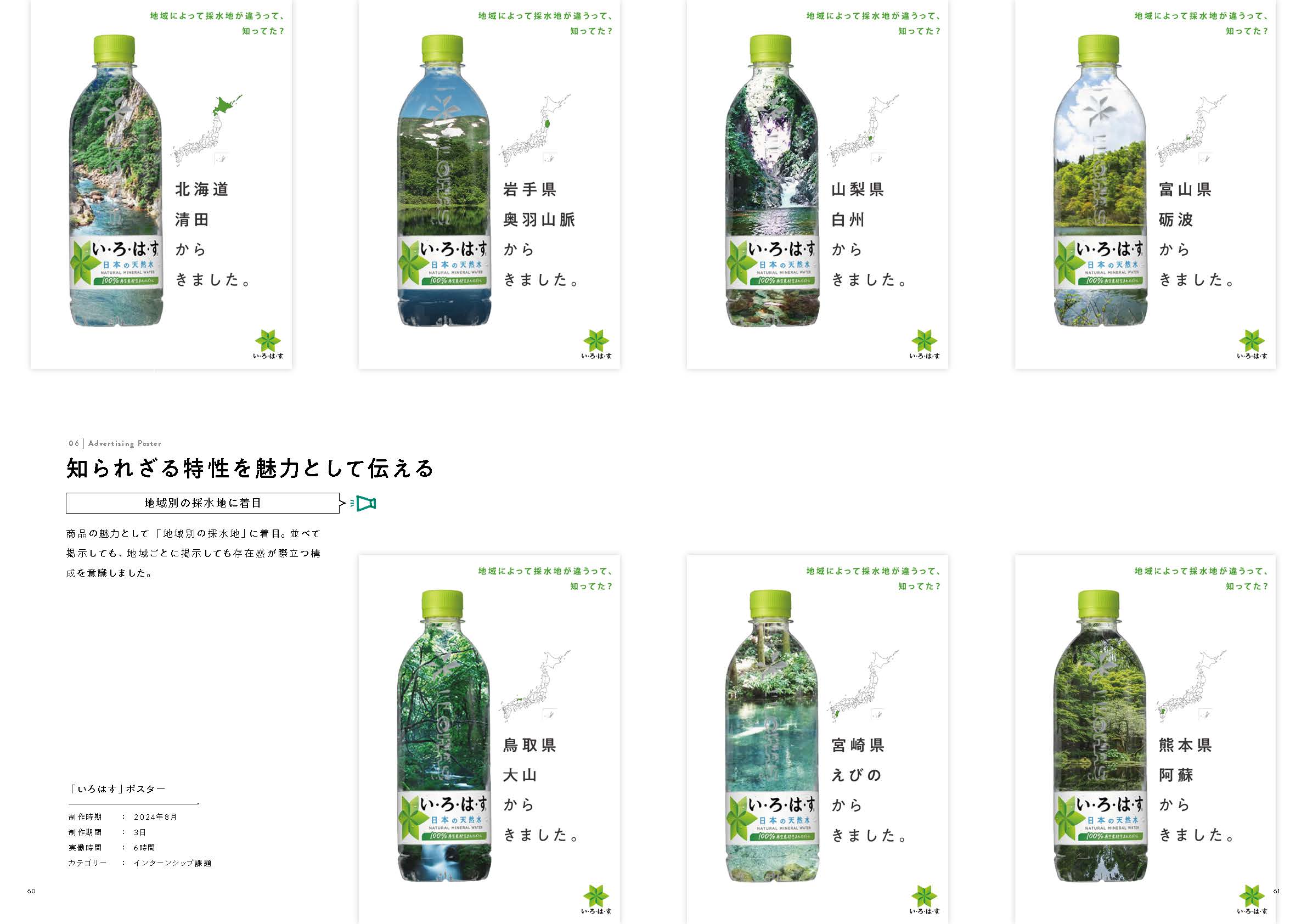 いろはす 広告ポスター